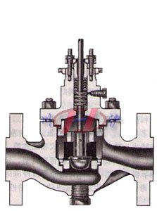 HCP平衡籠式單座調節(jié)閥 (結構圖) 
