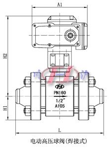 電動(dòng)高壓球閥(焊接式)