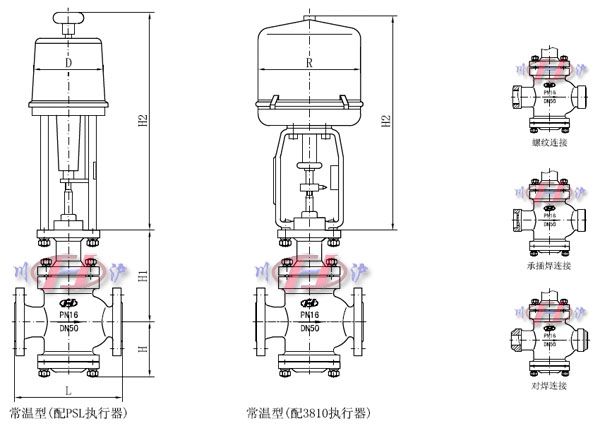 電動單座調(diào)節(jié)閥外形尺寸