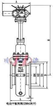 電動(dòng)平板閘閥