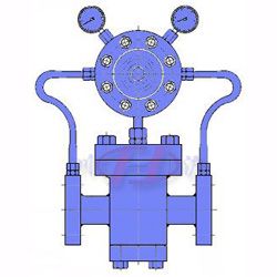 高壓氣體減壓閥結(jié)構(gòu)圖