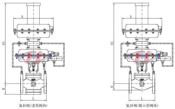 自力式氮封閥外形尺寸